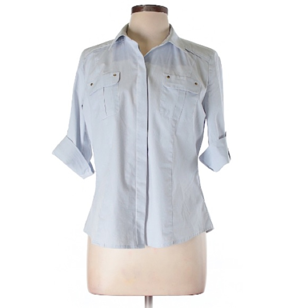 Worthington - 3/4 Sleeve Button Down